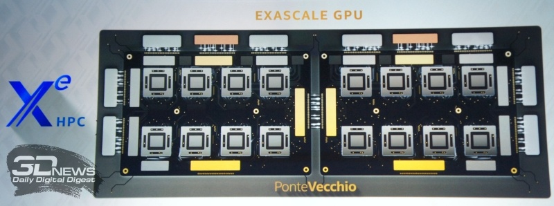 SC19: Intel представила Ponte Vecchio — первый 7-нм GPU на архитектуре Xe, заточенный под HPC и ИИ